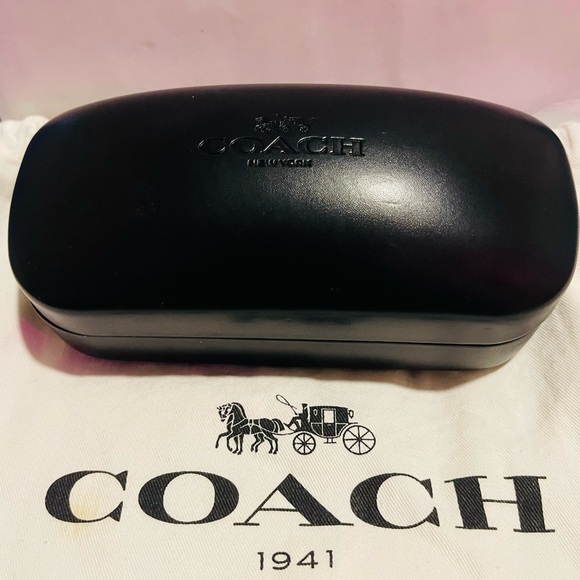 Coach Black and Gold Sunglasses - Picture 4 of 15